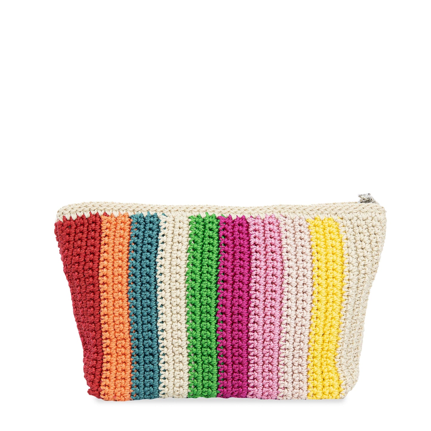 The Sak Essential Medium Pouch Crochet - |Beach Stripe|