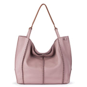 Los Feliz Large Tote - Leather - Rosewood