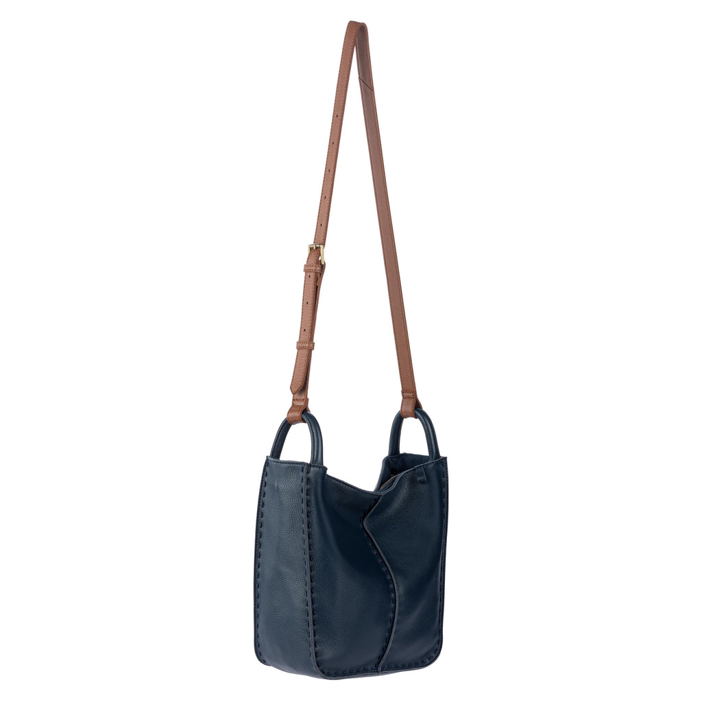 The Sak Los Feliz Crossbody - Leather - Indigo