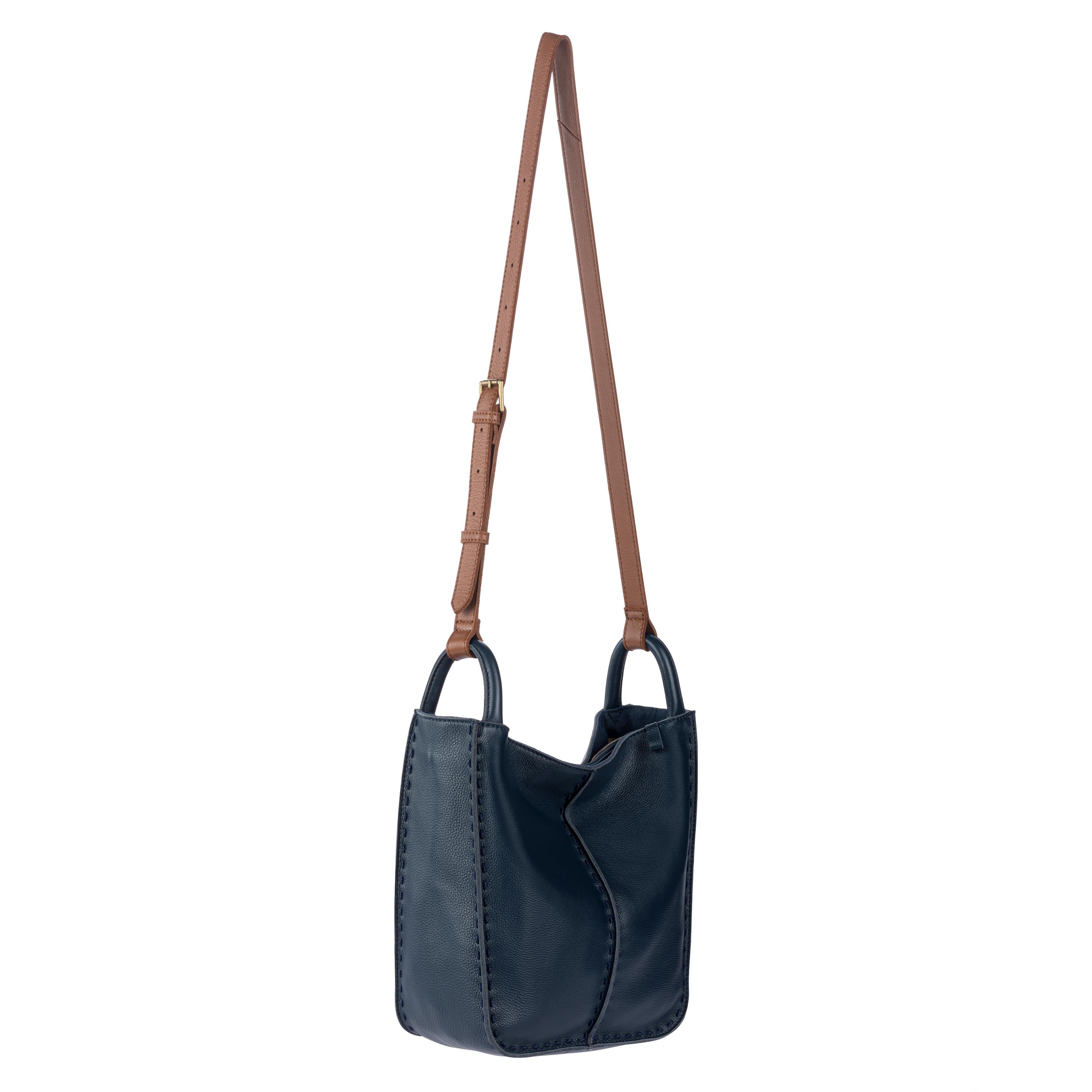 The Sak Los Feliz Crossbody - Leather - Indigo