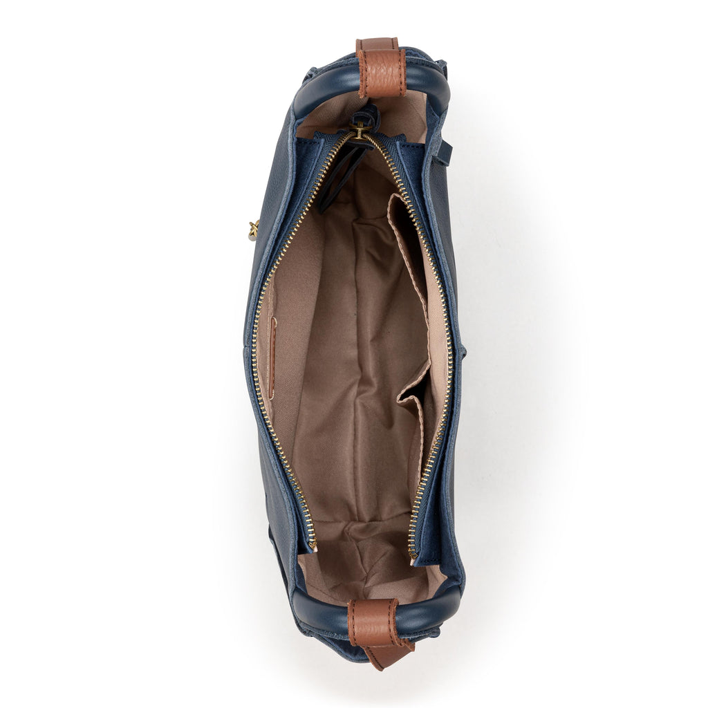 The Sak Los Feliz Crossbody - Leather - Indigo