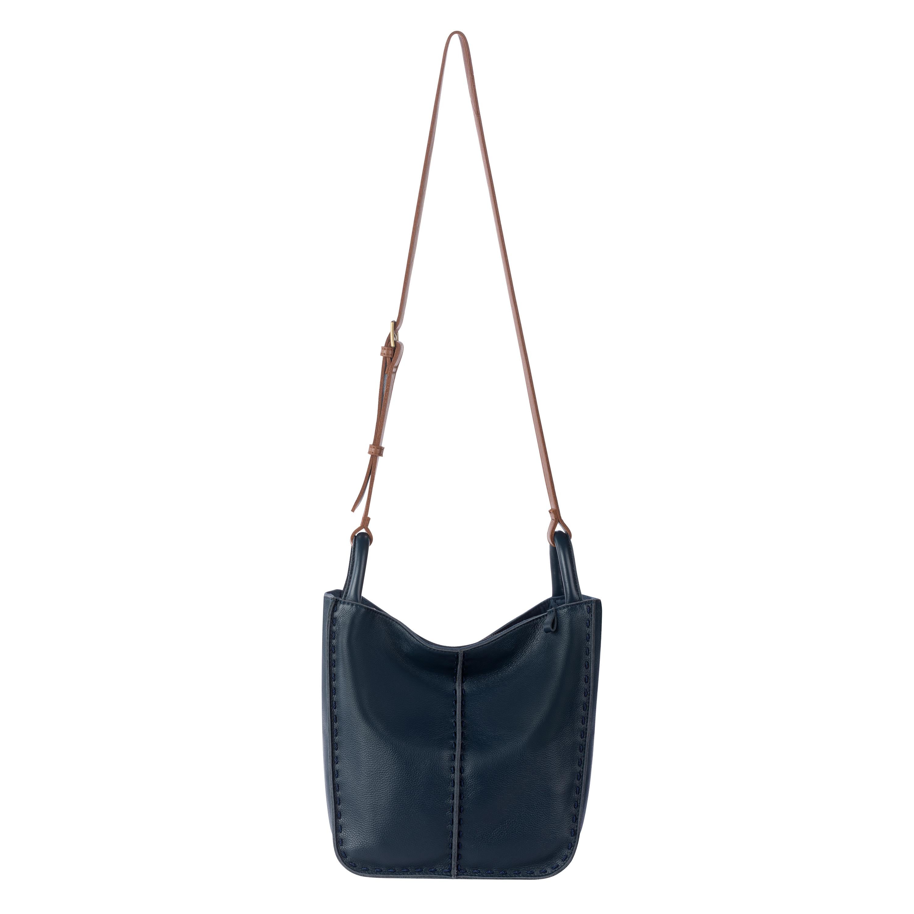The Sak Los Feliz Crossbody - Leather - Indigo