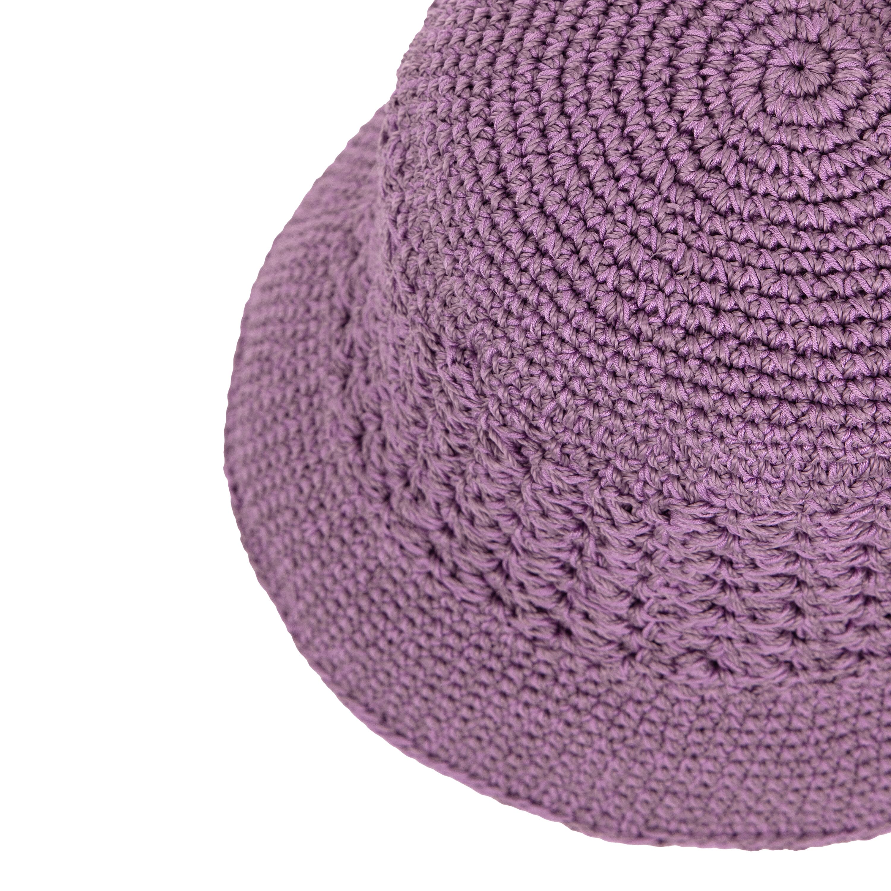 The Sak Lanie Bucket Hat - Hand Crochet - Heather