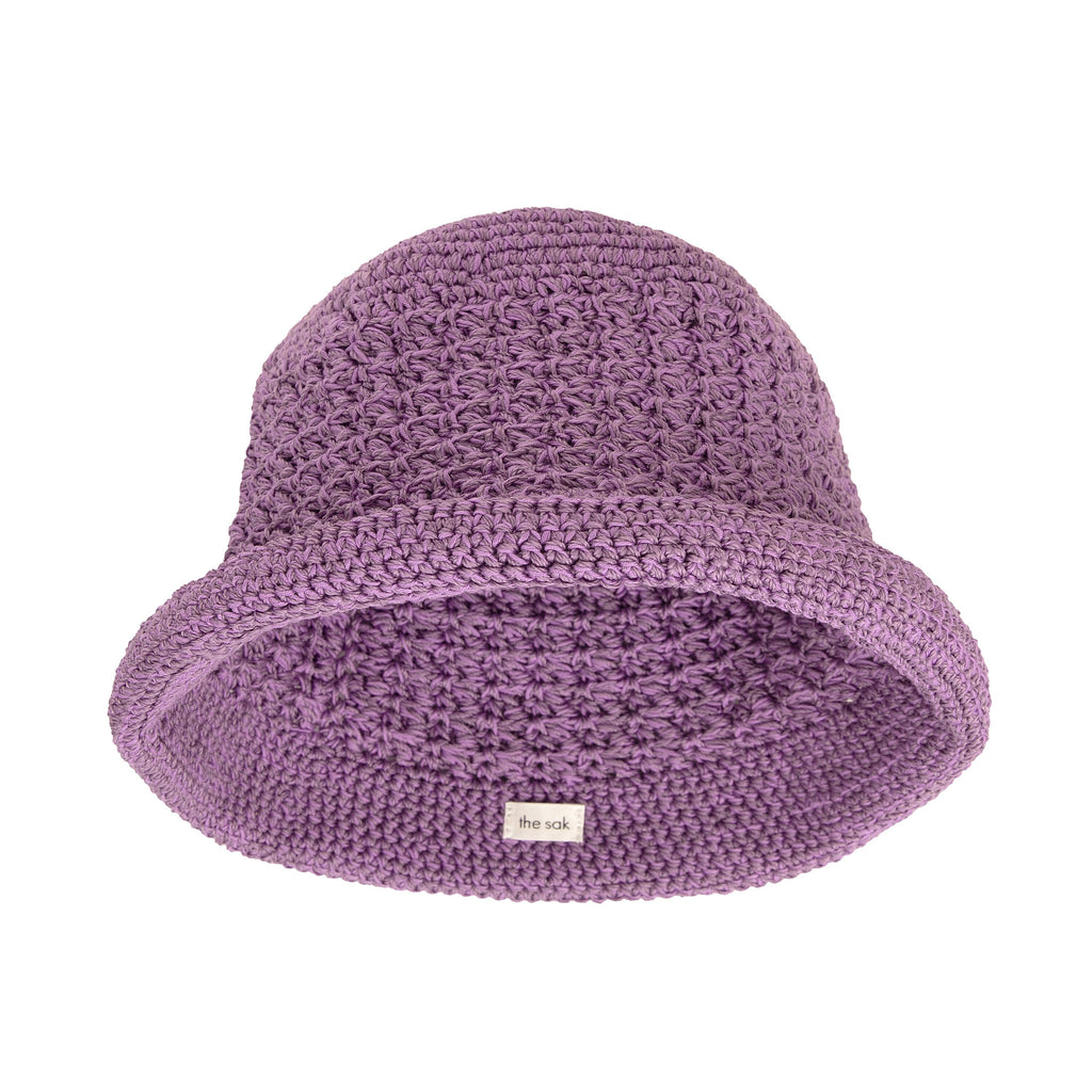 The Sak Lanie Bucket Hat - Hand Crochet - Heather