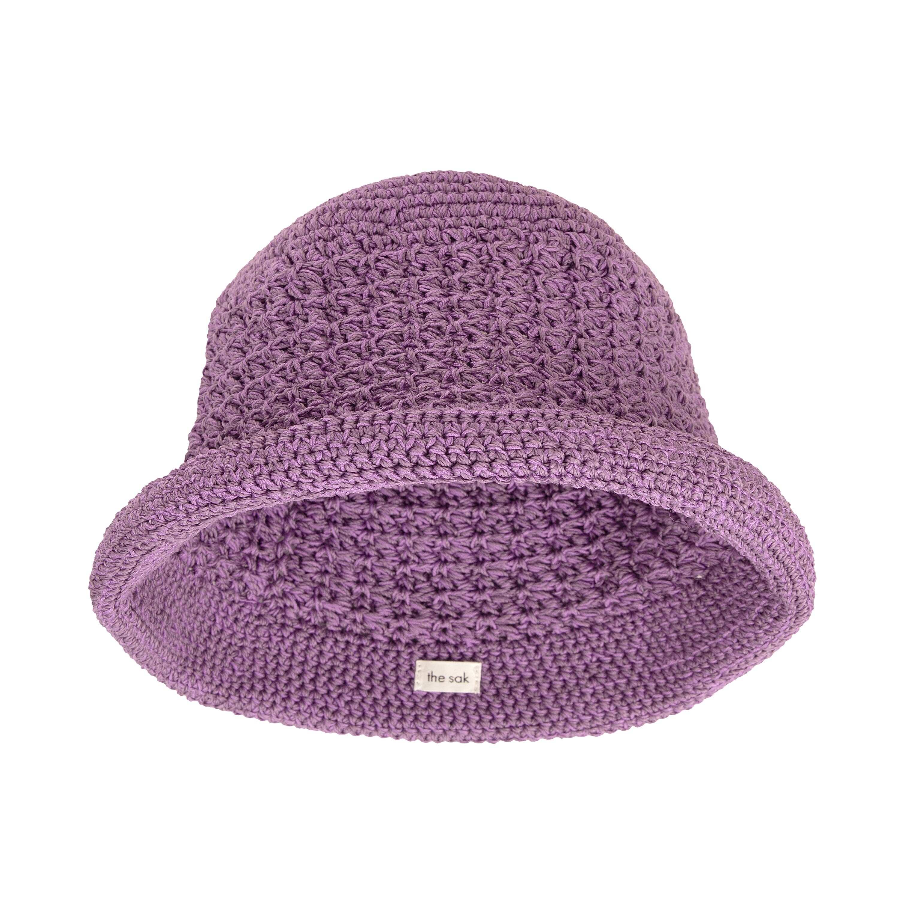 The Sak Lanie Bucket Hat - Hand Crochet - Heather