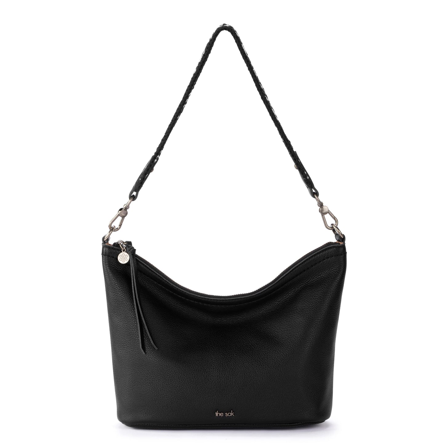 The Sak Jasmine Small Hobo Leather - |Black|