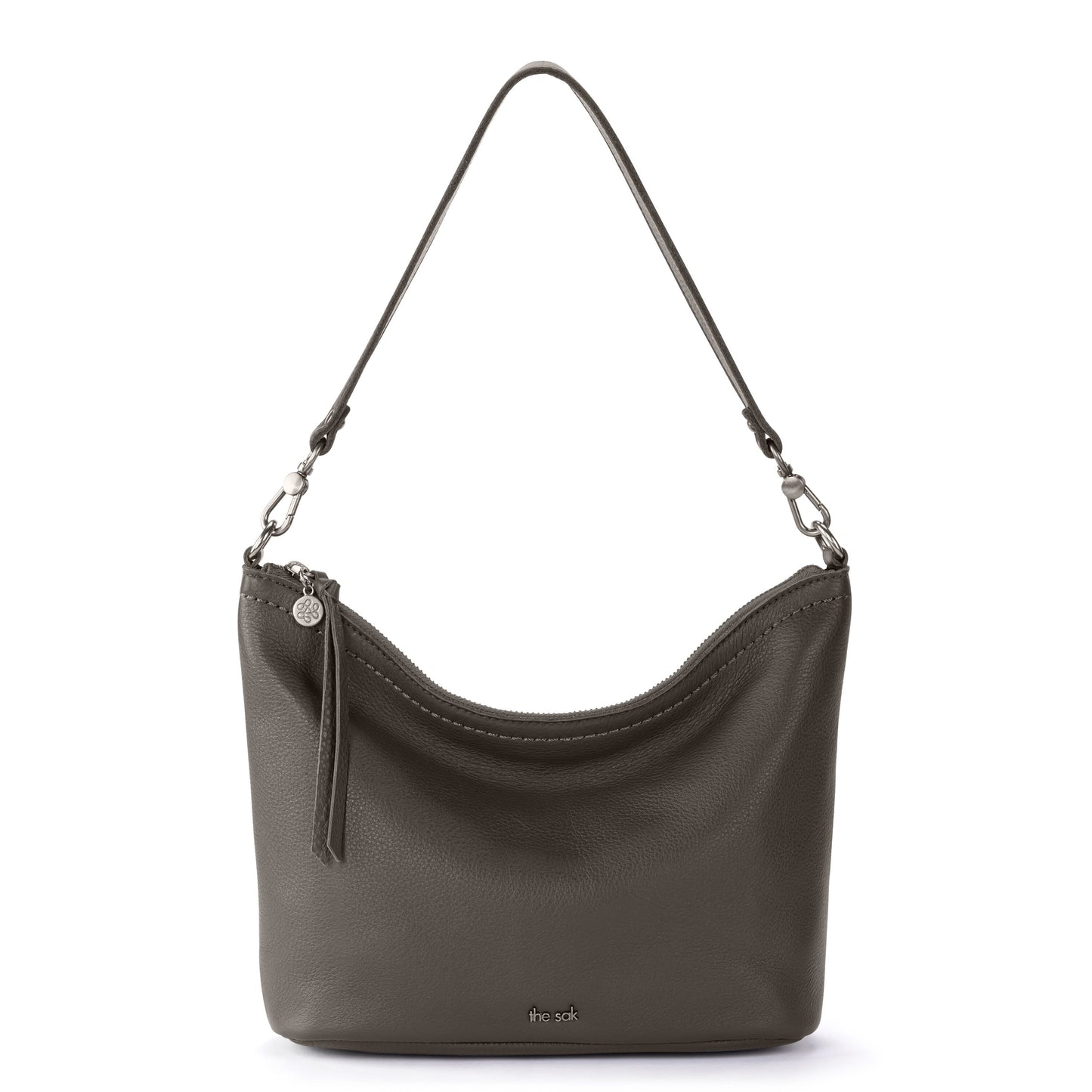 The Sak Jasmine Small Hobo Leather - |Slate|