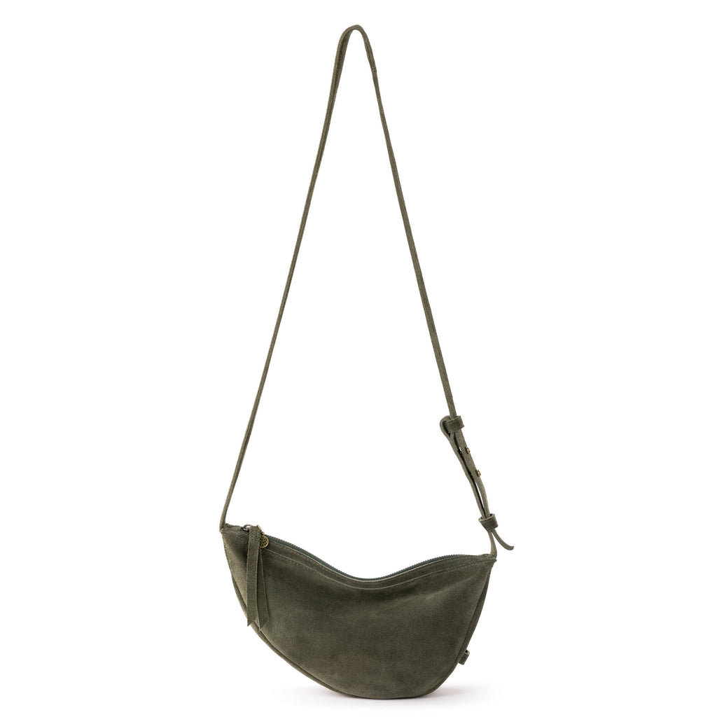 The Sak Tess Sling - Leather - Moss Suede