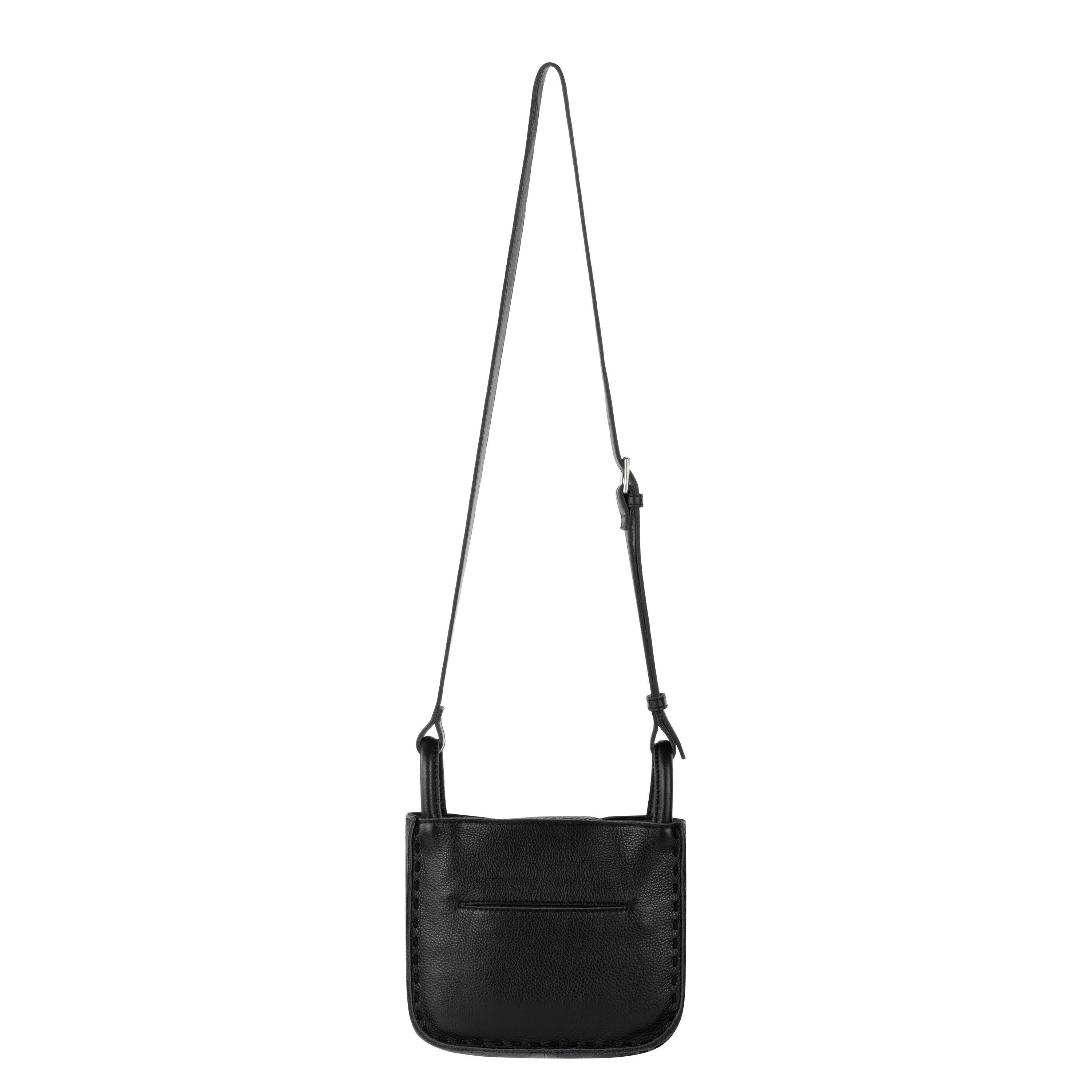 The Sak Los Feliz Mini Crossbody - Leather - Black