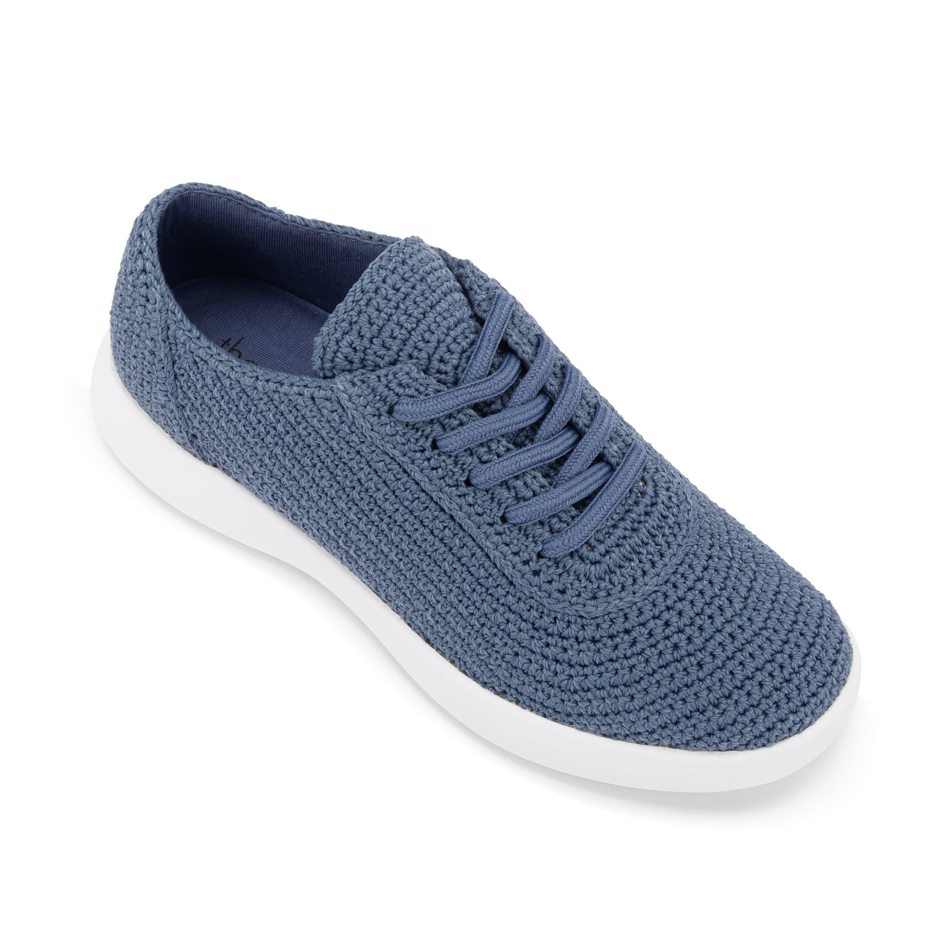 The Sak Asha Sneaker - Hand Crochet - Maritime