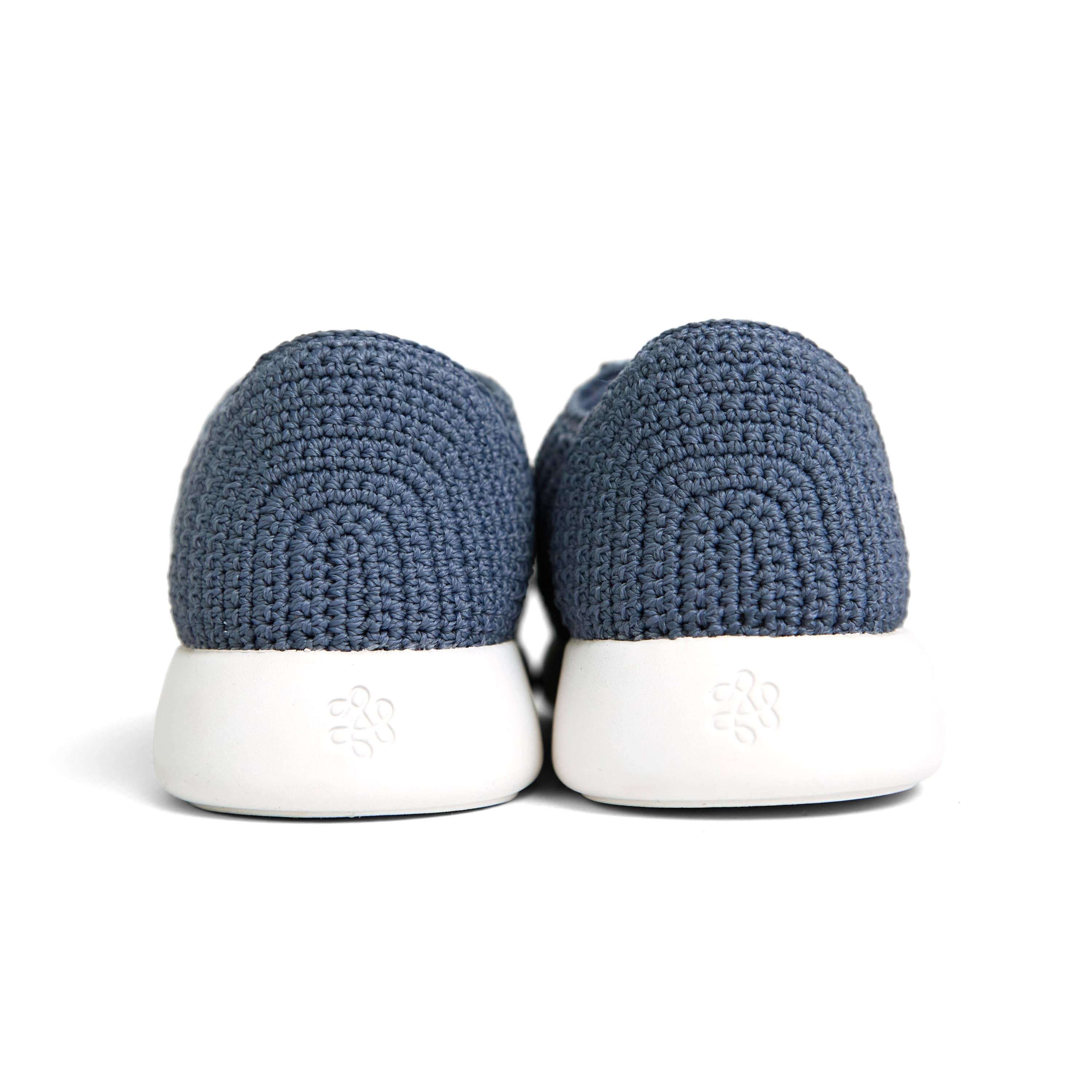 The Sak Asha Sneaker - Hand Crochet - Maritime