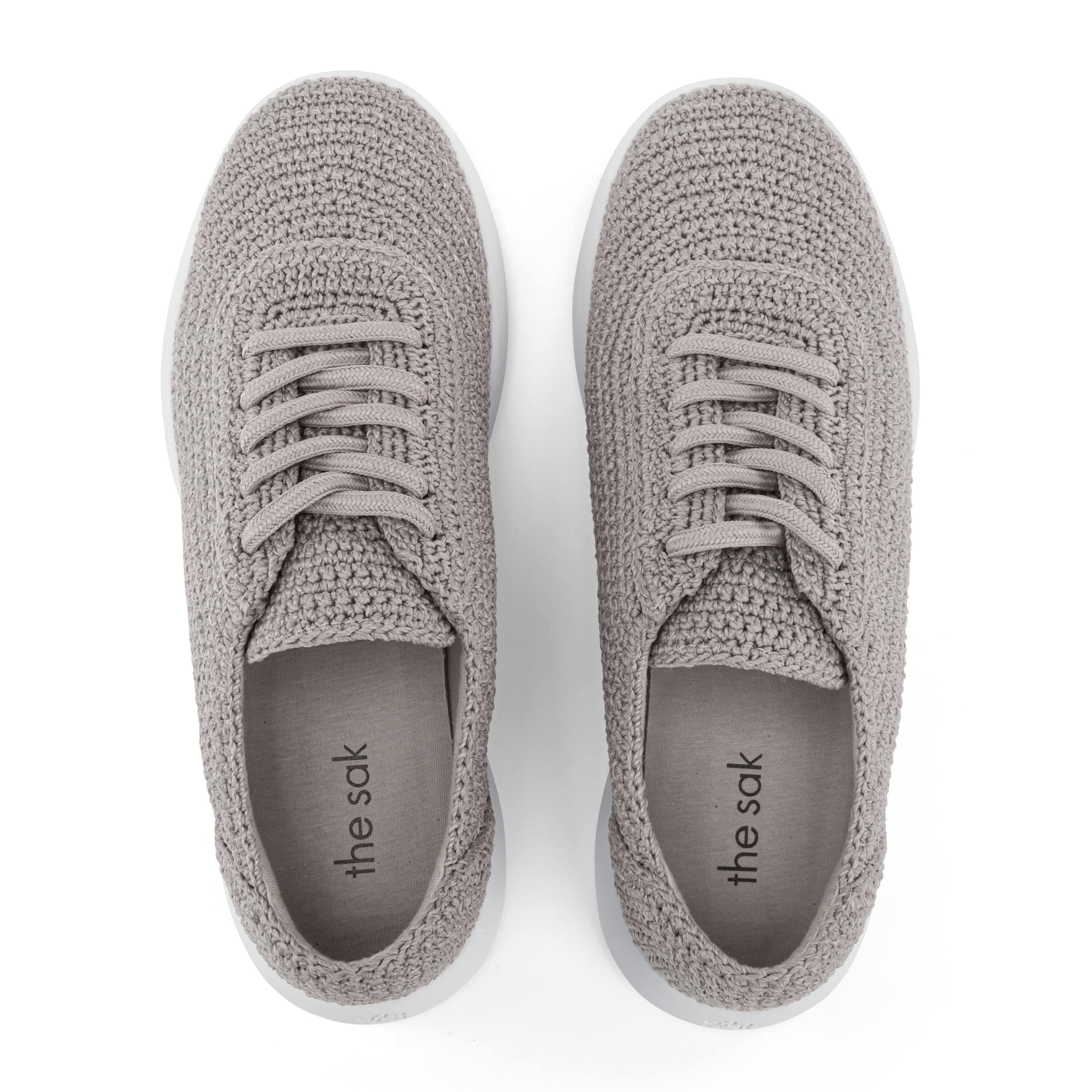 The Sak Asha Sneaker - Hand Crochet - Cloud
