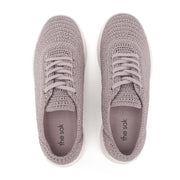 Asha Sneaker - Hand Crochet - Fog