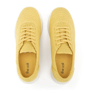 Asha Sneaker - Hand Crochet - Chartreuse