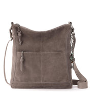 Lucia Crossbody - Leather - Mushroom Suede