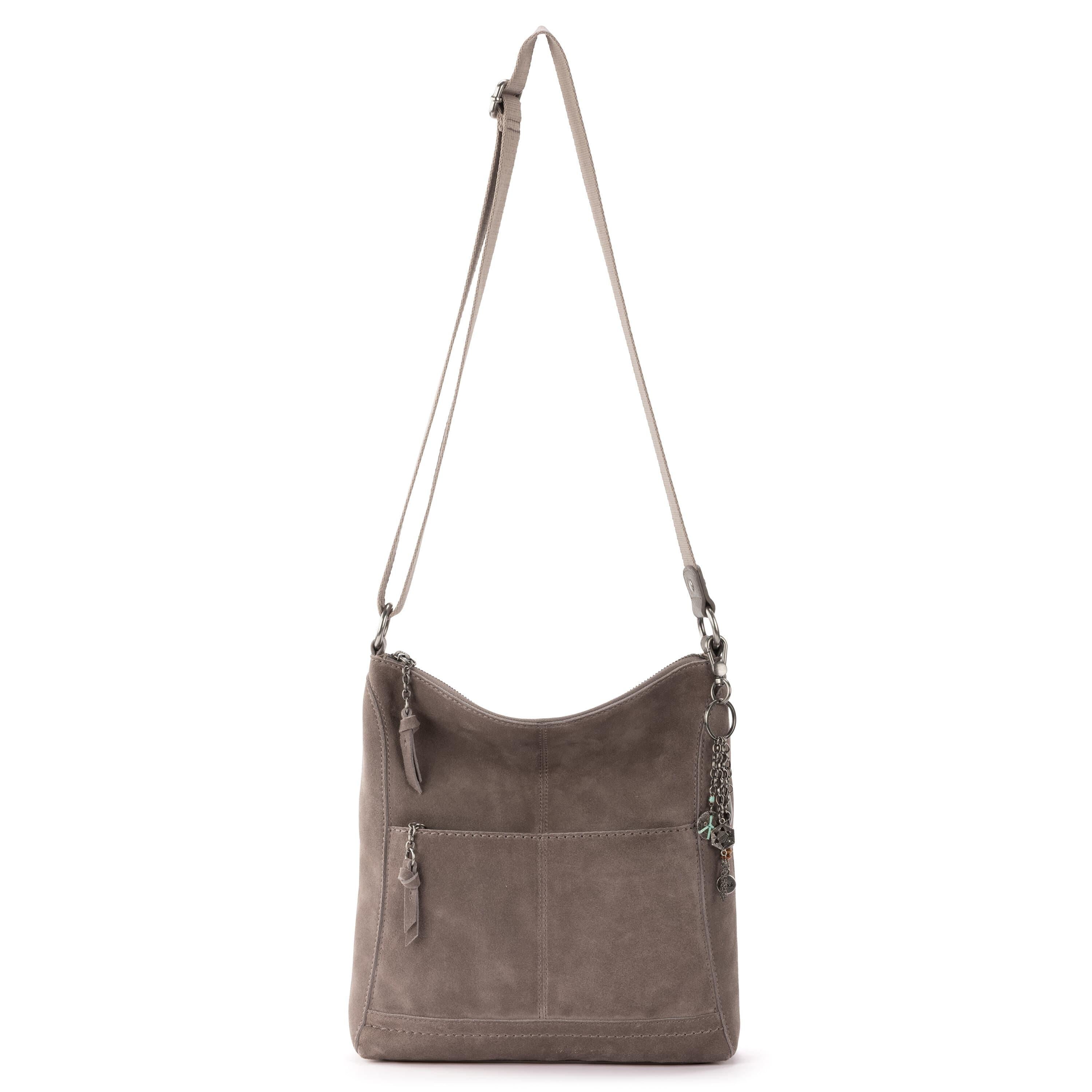 The Sak Lucia Crossbody - Leather - Mushroom Suede