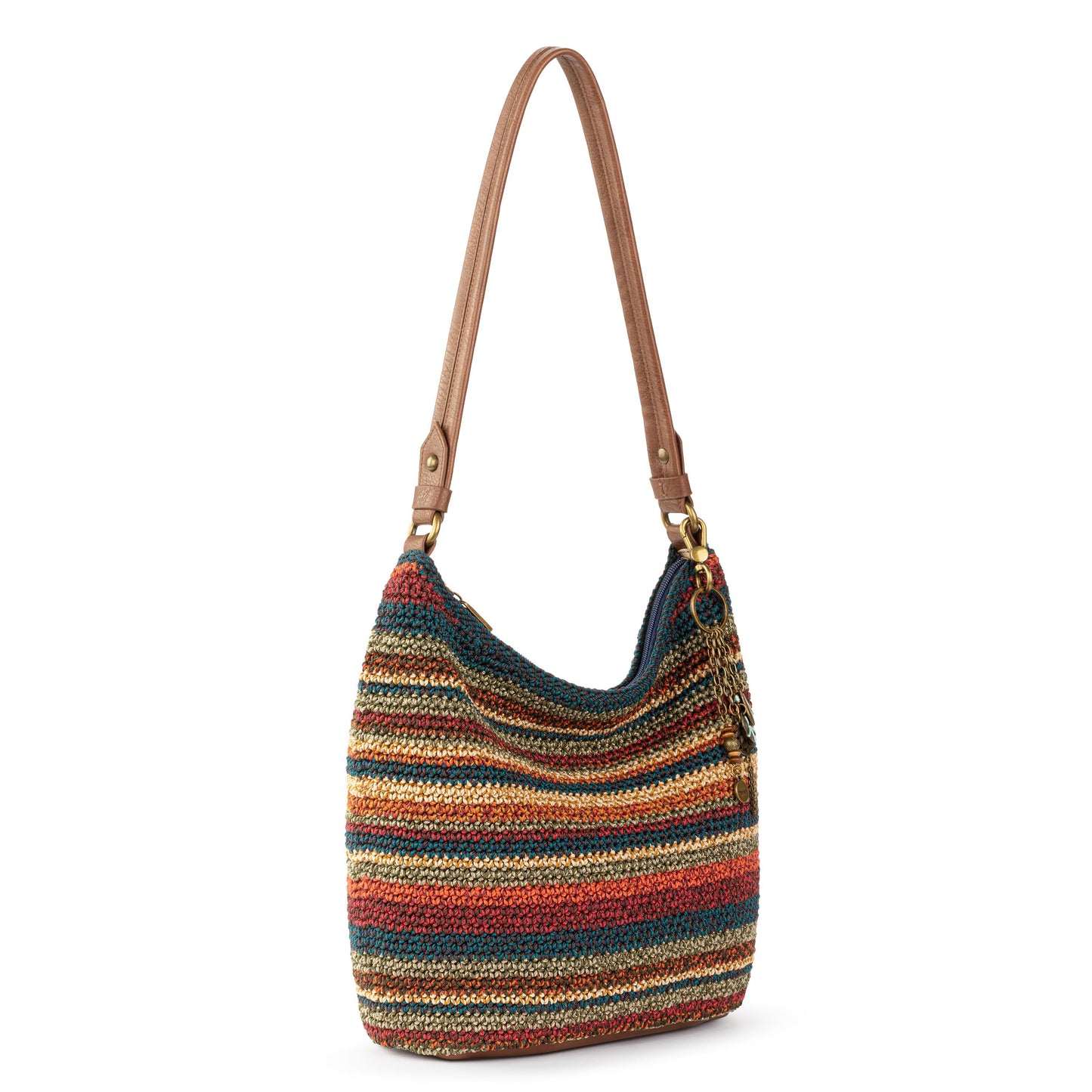The Sak Sequoia Hobo Crochet - |Woodland Stripe|
