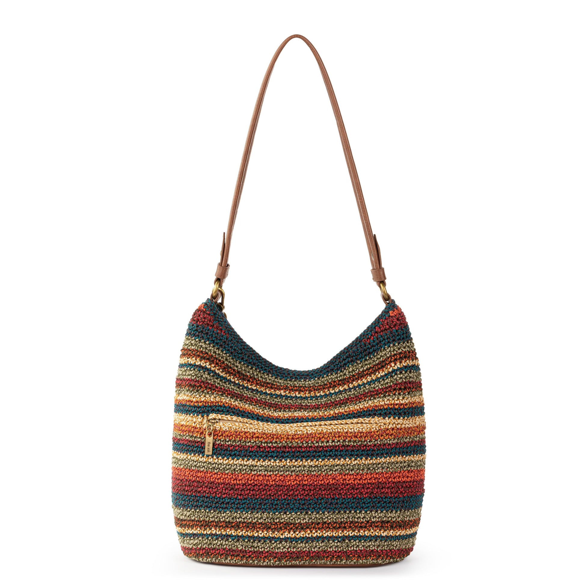 The Sak Sequoia Hobo Crochet - |Woodland Stripe|