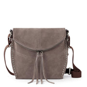 Silverlake Flap Crossbody - Leather - Mushroom Suede