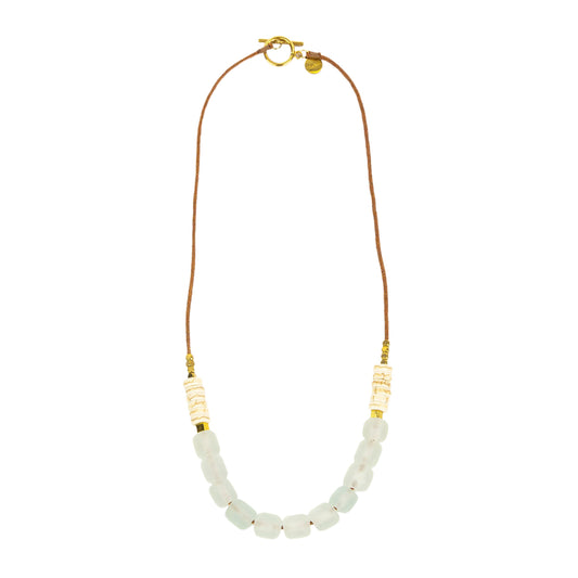 The Sak Shaye Statement Necklace - |Basil|