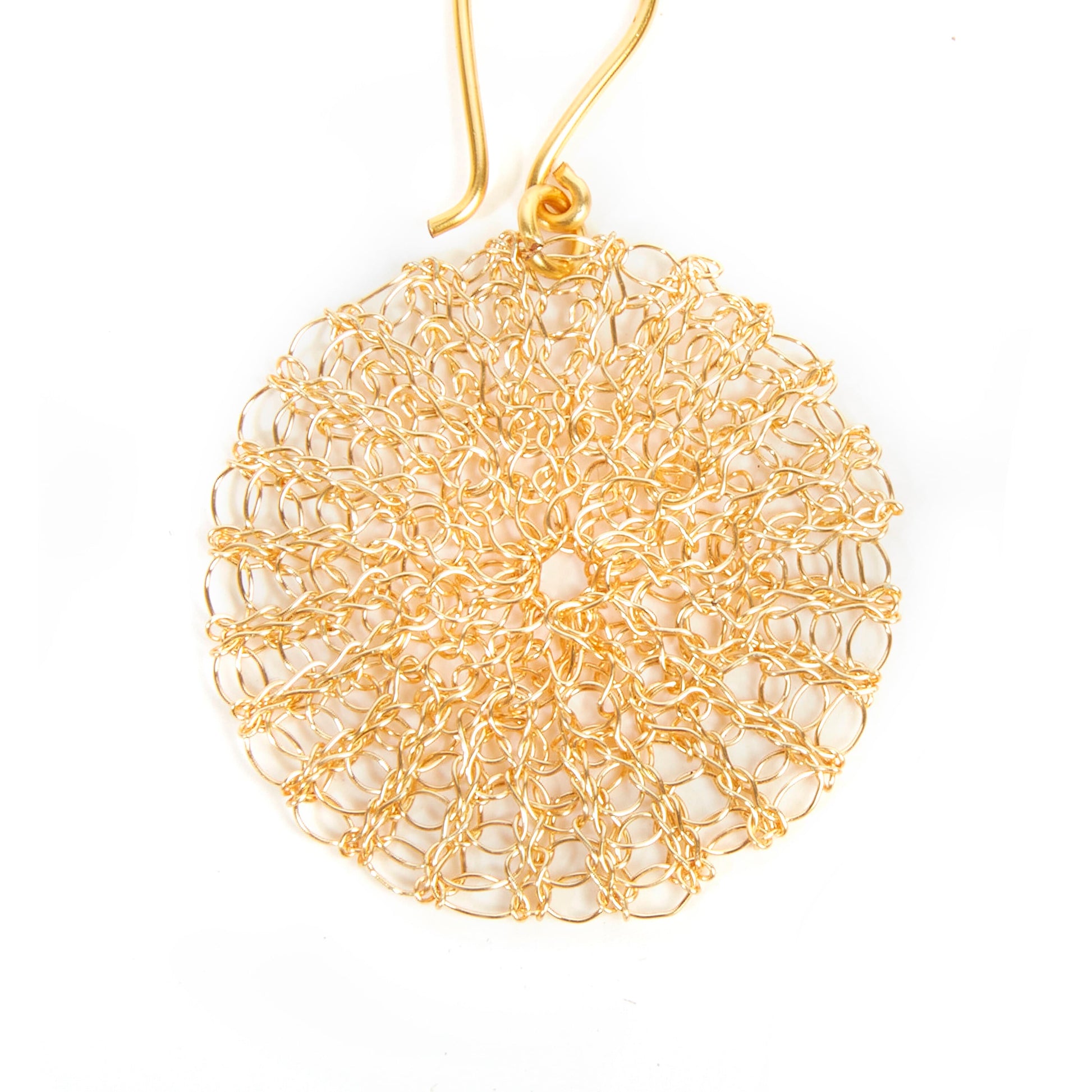 The Sak Parker Disc Earrings - |Gold|