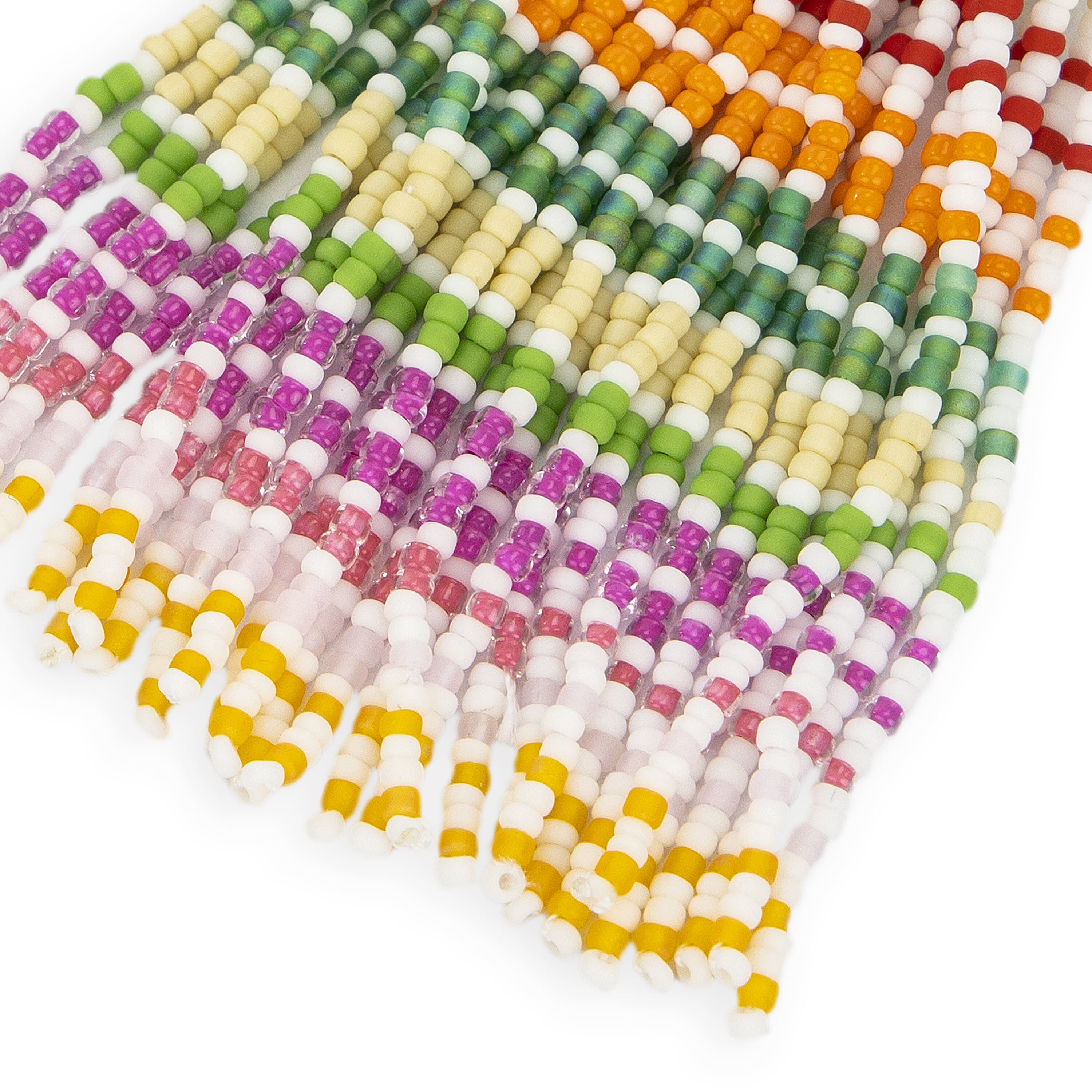 The Sak Venus Chandelier Earrings - Beads - Rainbow Multi