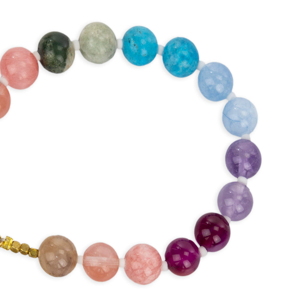 The Sak Hollis Beaded Bracelet - Stone - Rainbow Multi