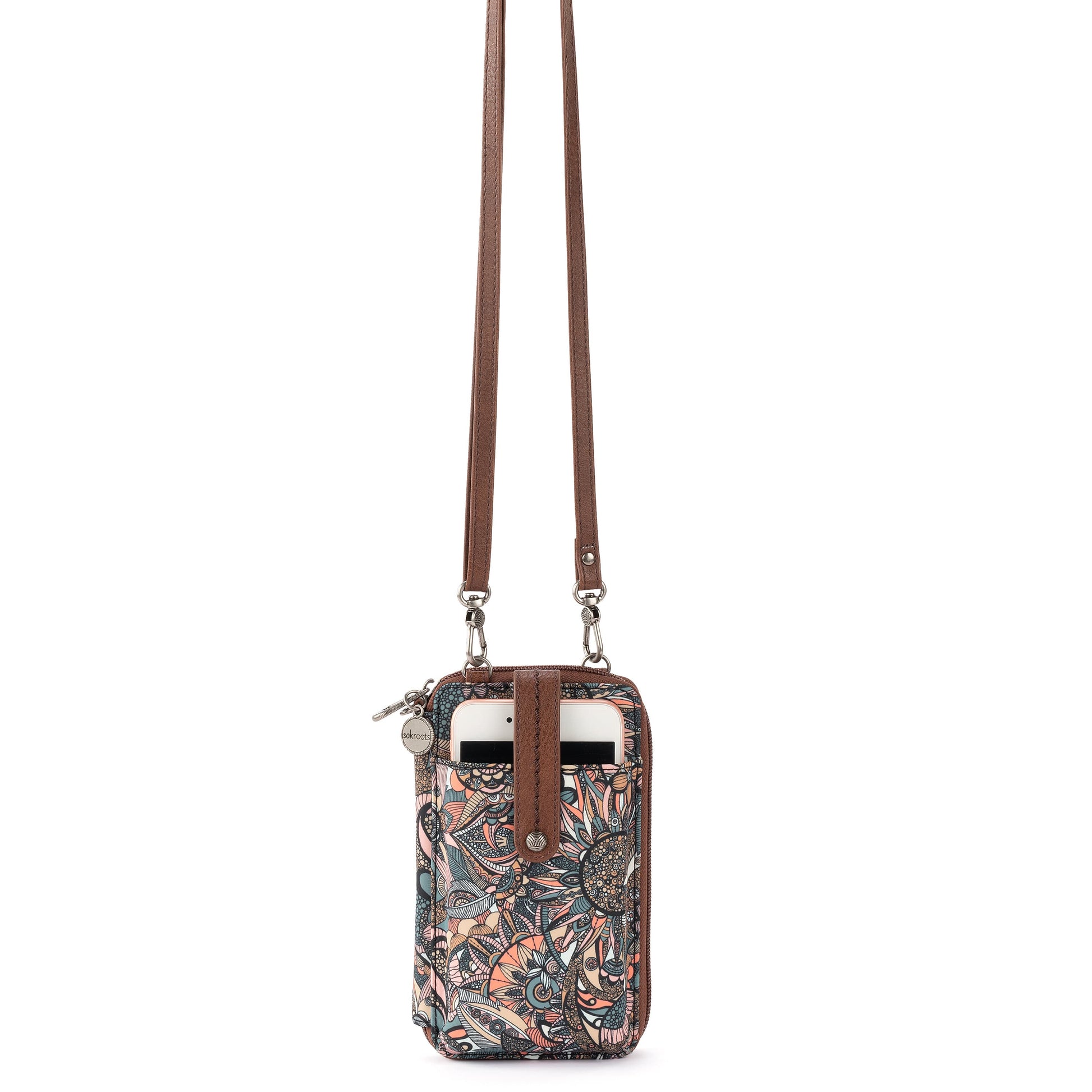 Sakroots Salinas Smartphone Crossbody EcoTwill - |Sienna Spirit Desert|