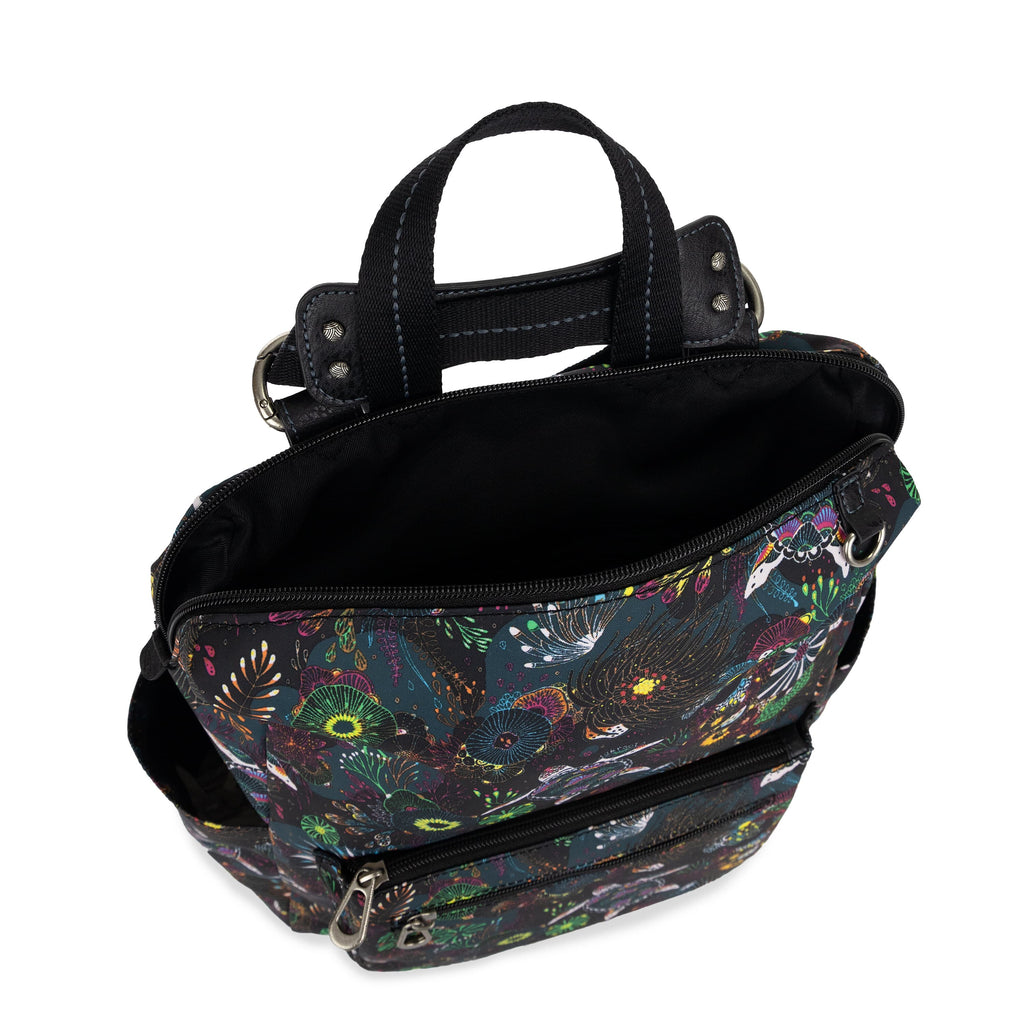 Sakroots Loyola Backpack - EcoTwill - Rainbow Seascape