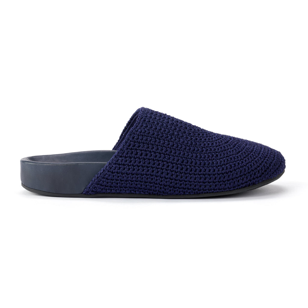 The Sak Bolinas Clog - Hand Crochet - Denim