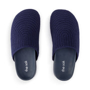Bolinas Clog - Hand Crochet - Denim