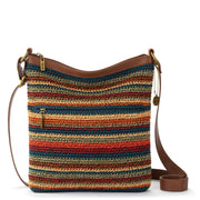Lucia Crossbody - Hand Crochet - Woodland Stripe