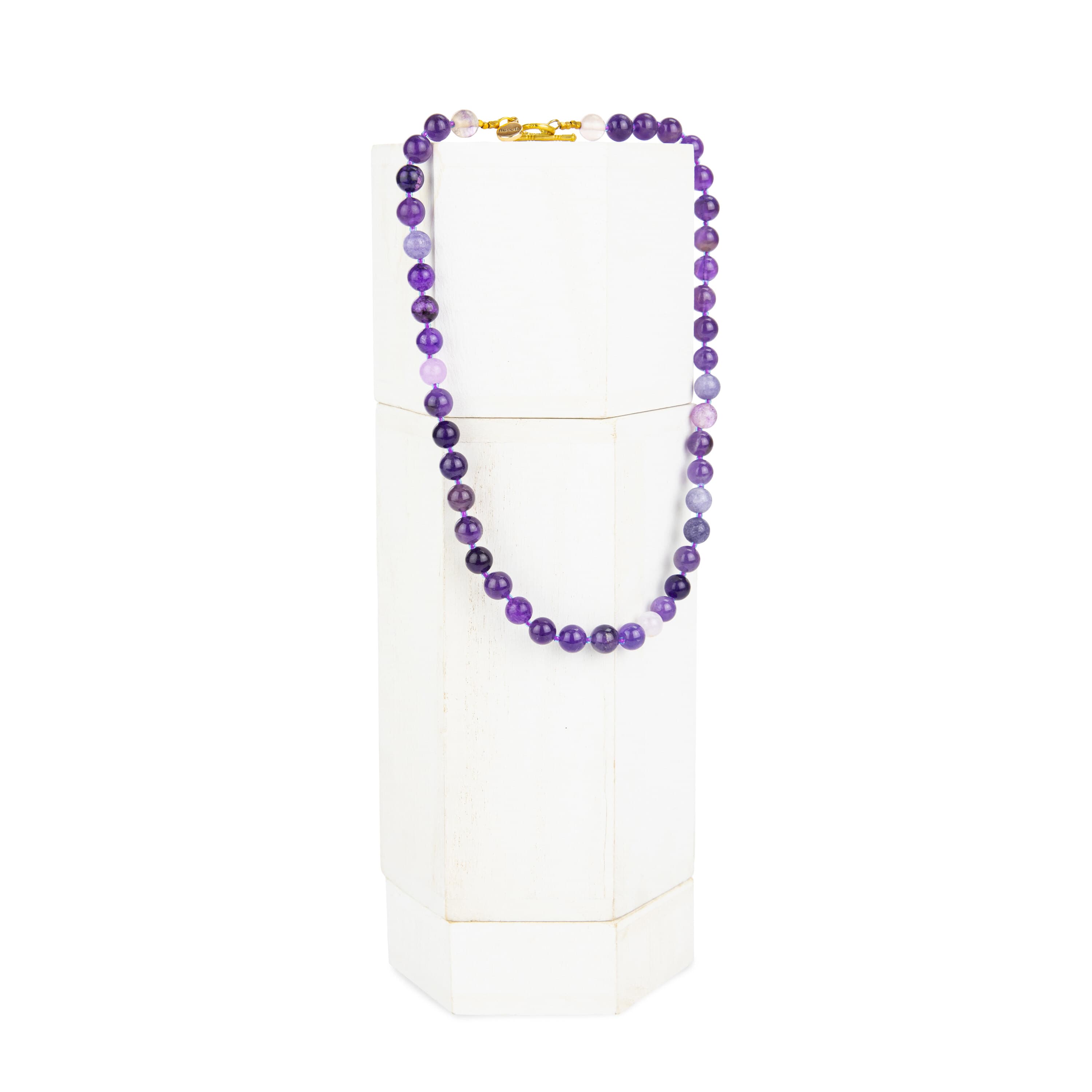 The Sak Hollis Collar Necklace - Stone - Berry Multi