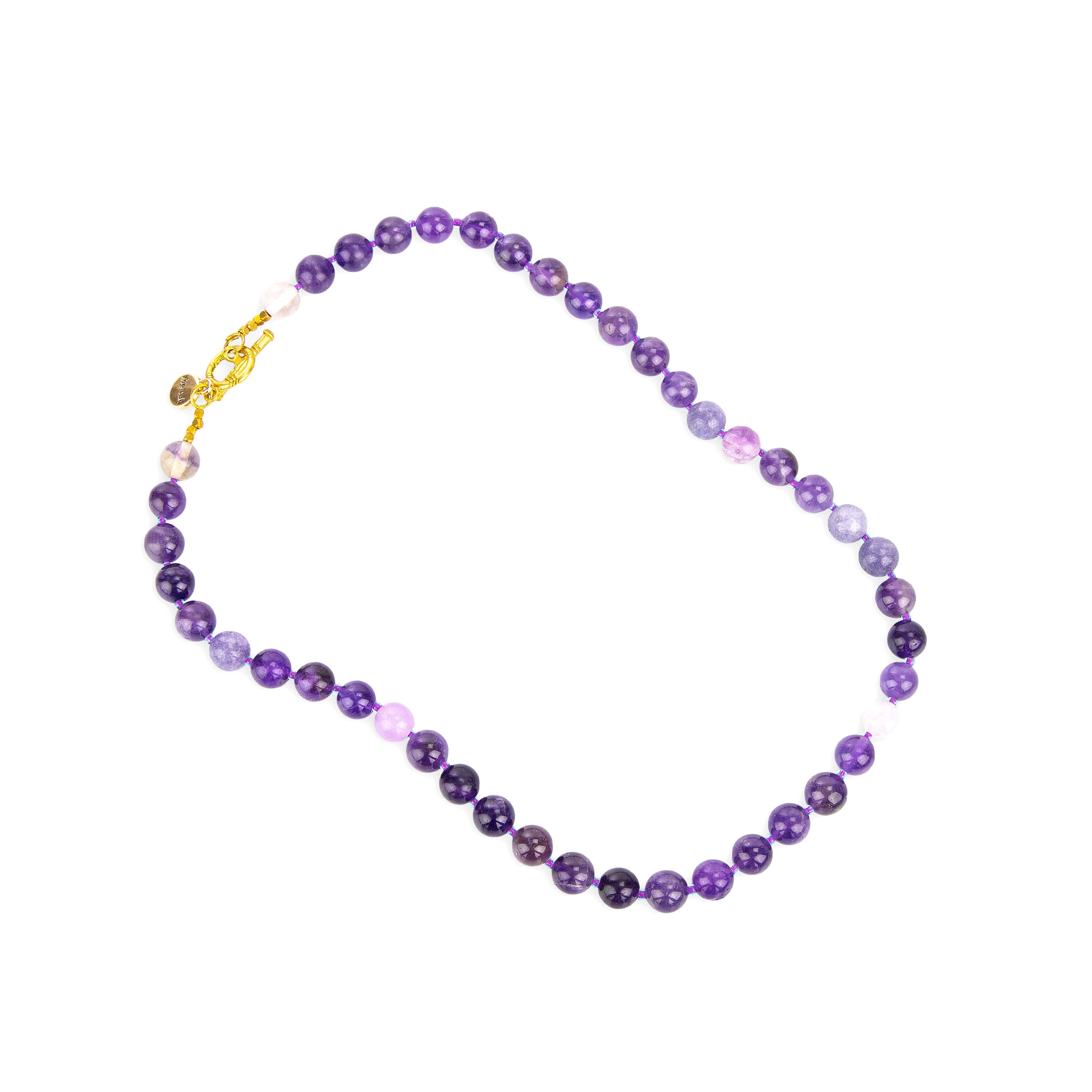 The Sak Hollis Collar Necklace - Stone - Berry Multi