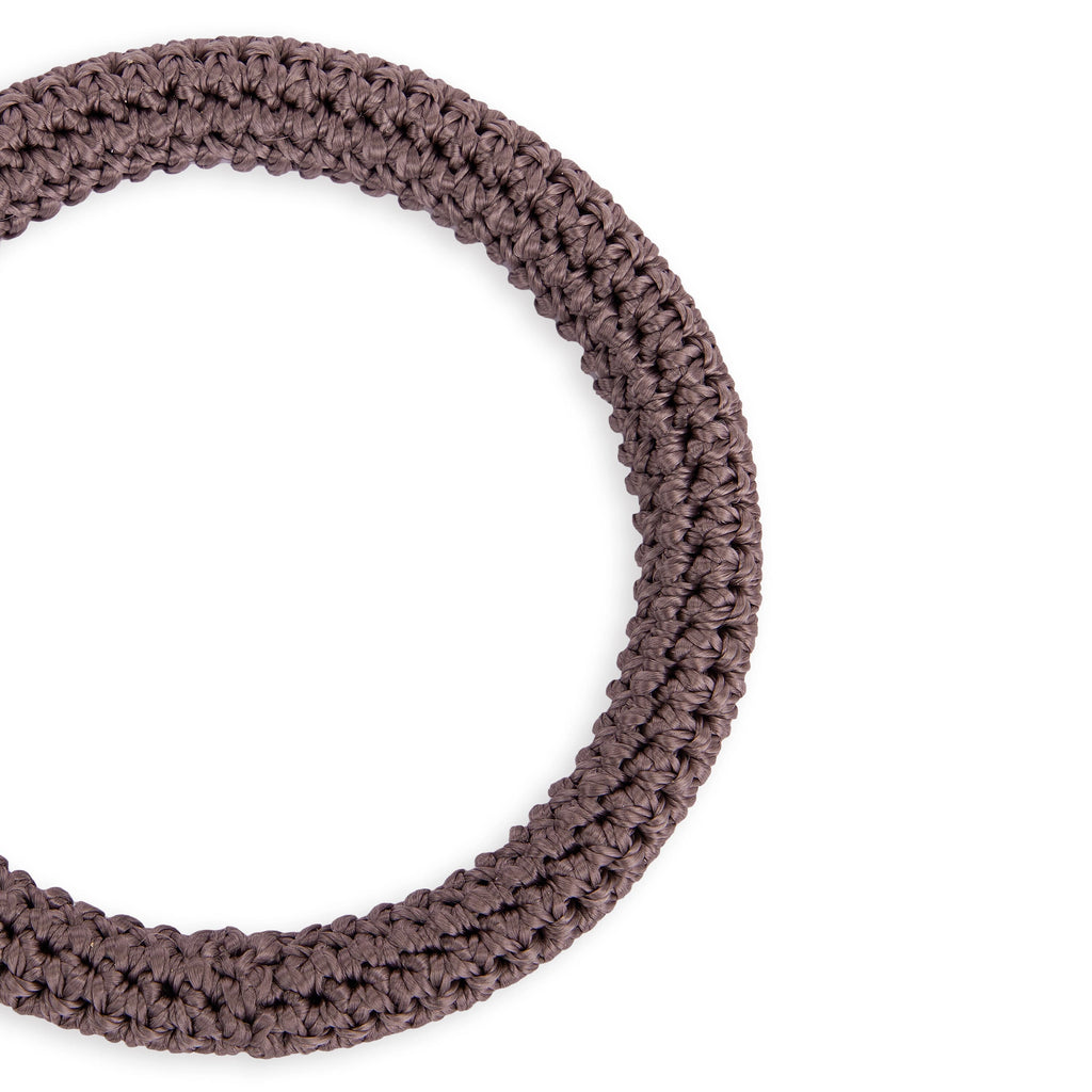 The Sak Finch Bangle - Hand Crochet - Mushroom