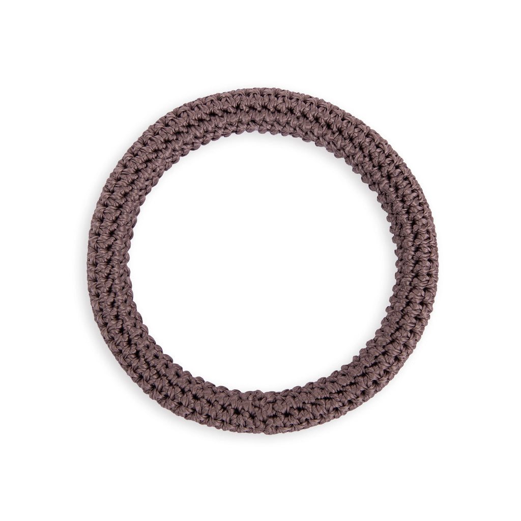 The Sak Finch Bangle - Hand Crochet - Mushroom