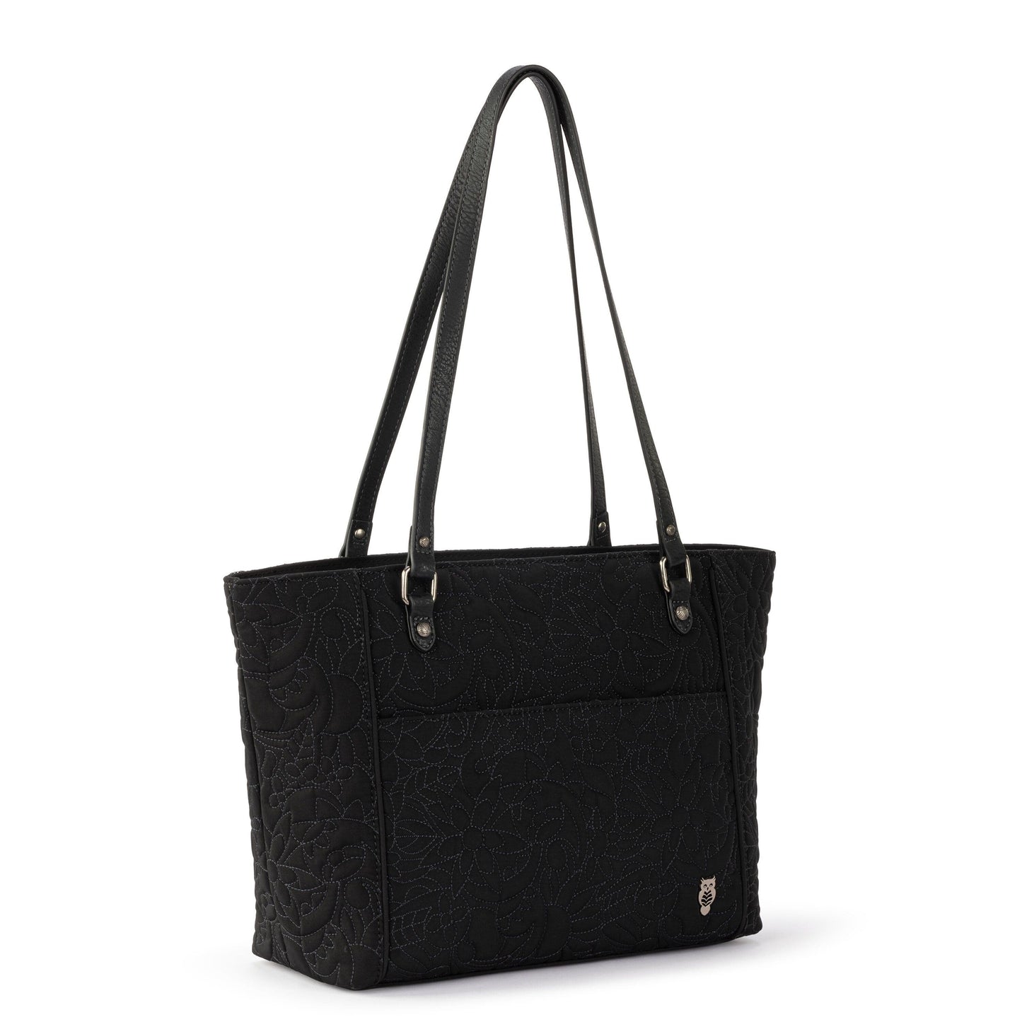 Sakroots Metro Tote EcoTwill - |Black Spirit Desert Quilted|