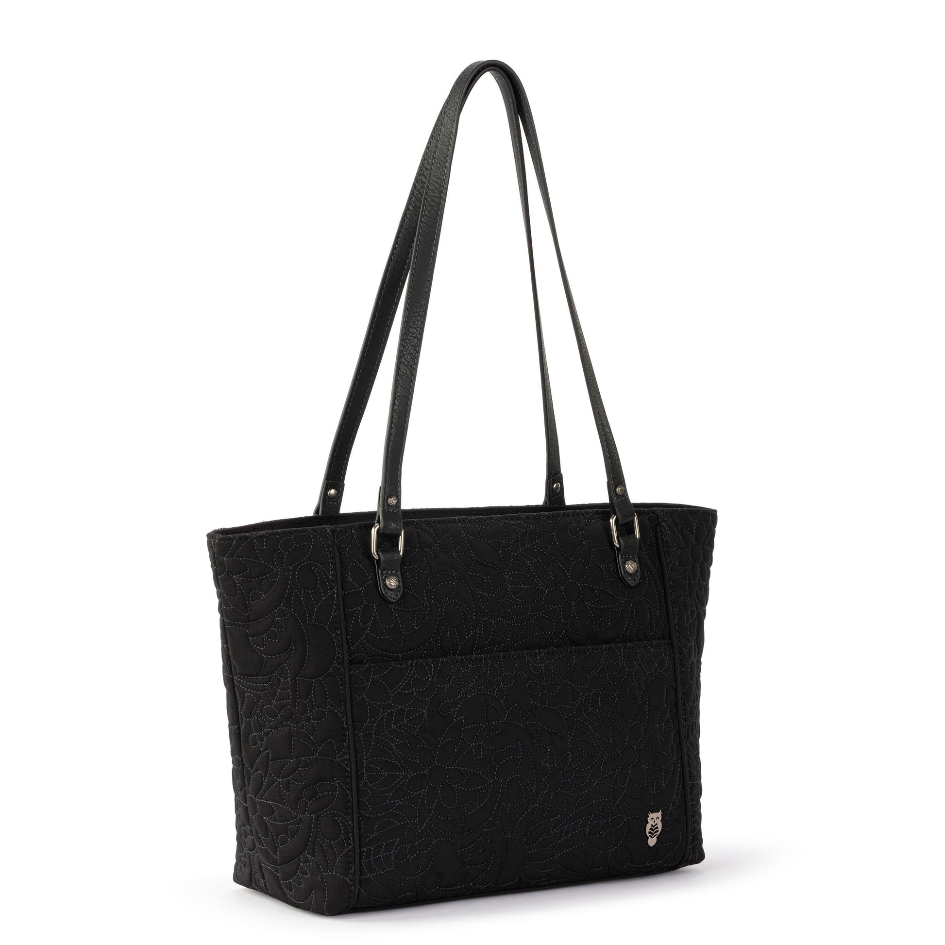 Sakroots Metro Tote EcoTwill - |Black Spirit Desert Quilted|