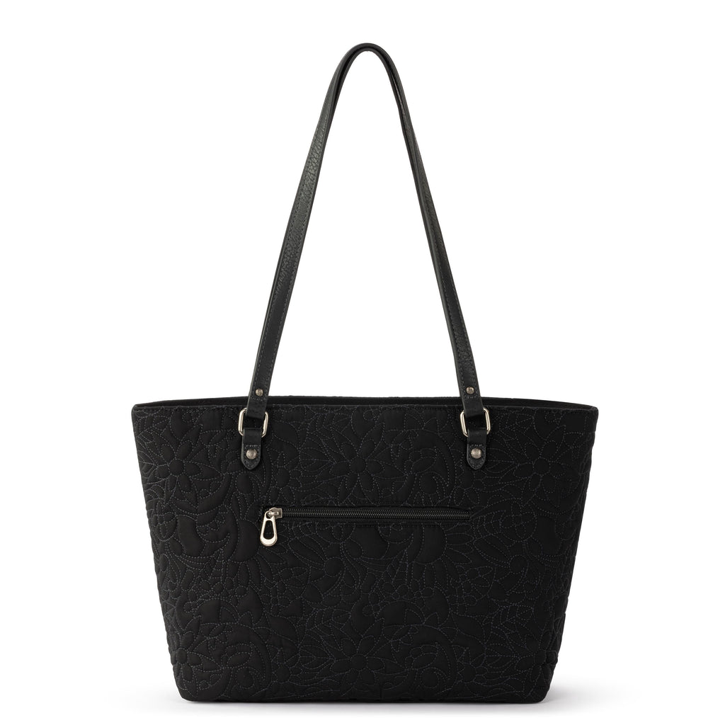 Sakroots Metro Tote - EcoTwill - Black Spirit Desert Quilted