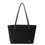 Metro Tote - EcoTwill - Black Spirit Desert Quilted