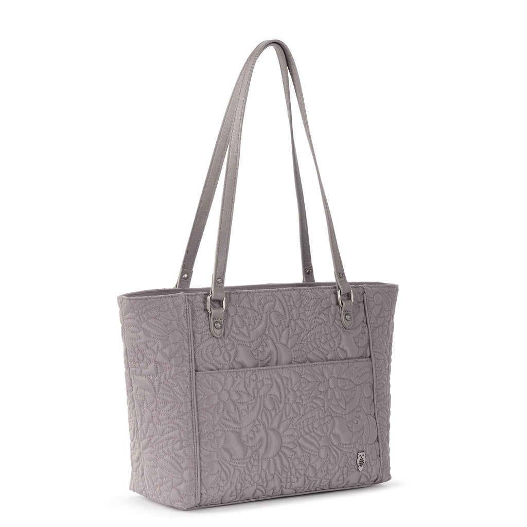 Sakroots Metro Tote - EcoTwill - Mushroom Spirit Desert Quilted