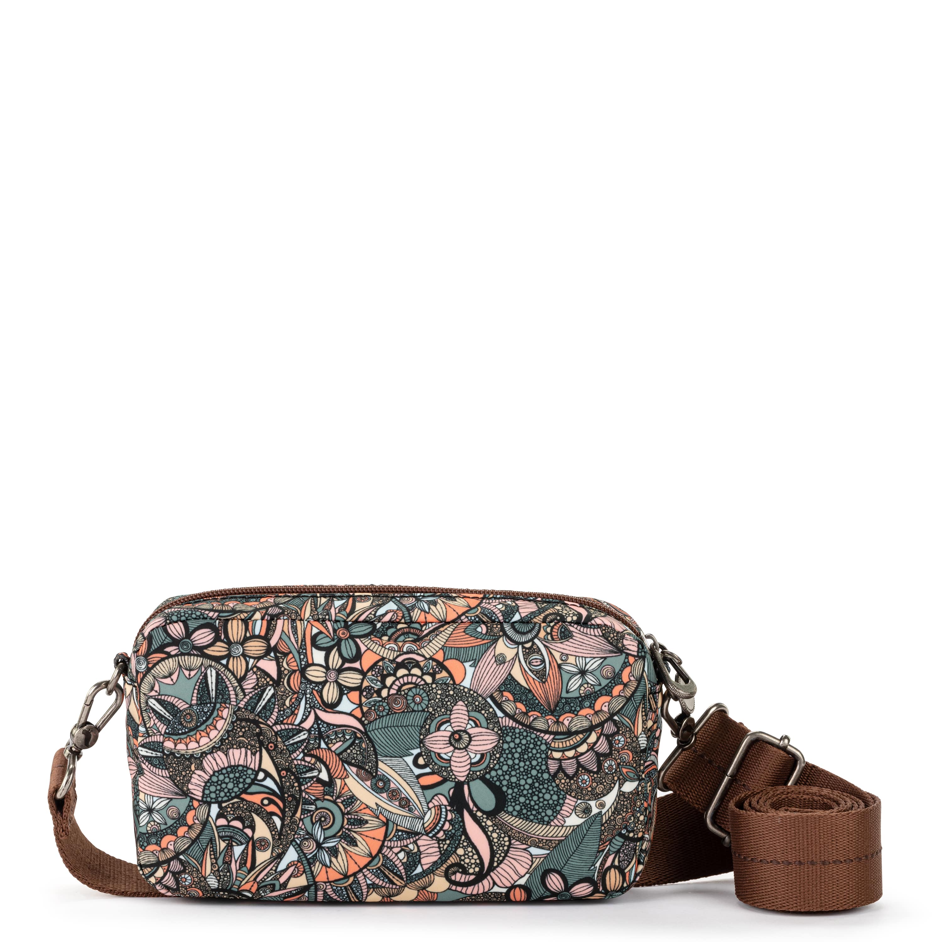 Sakroots Lodi Smartphone Crossbody - EcoTwill - Sienna Spirit Desert