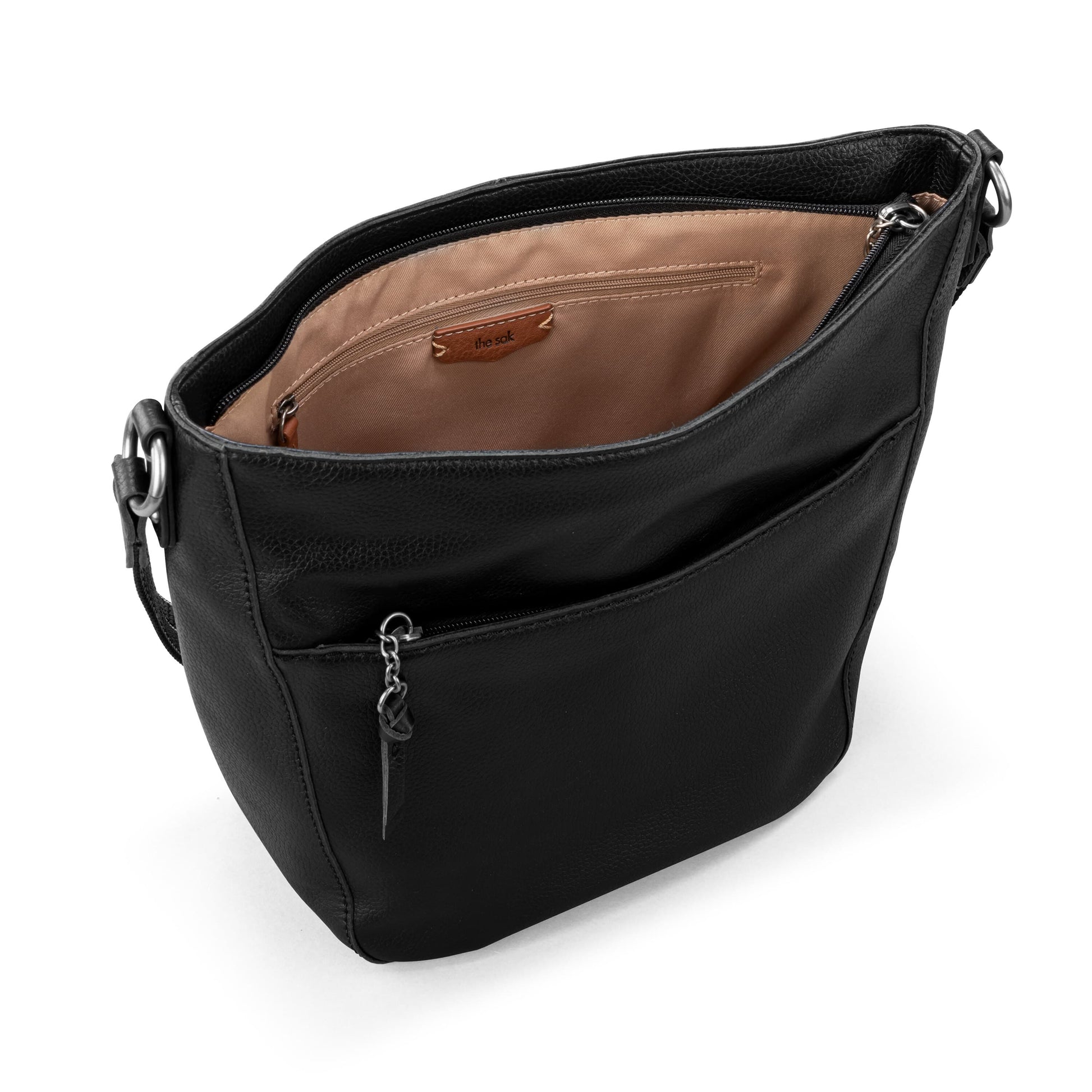 The Sak Lucia Hobo Leather - |Black|