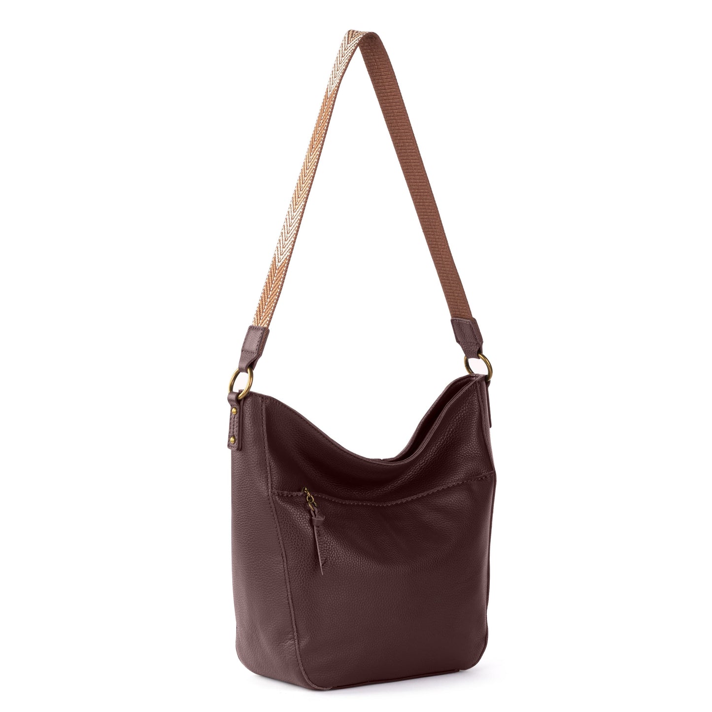 The Sak Lucia Hobo Leather - |Mahogany|