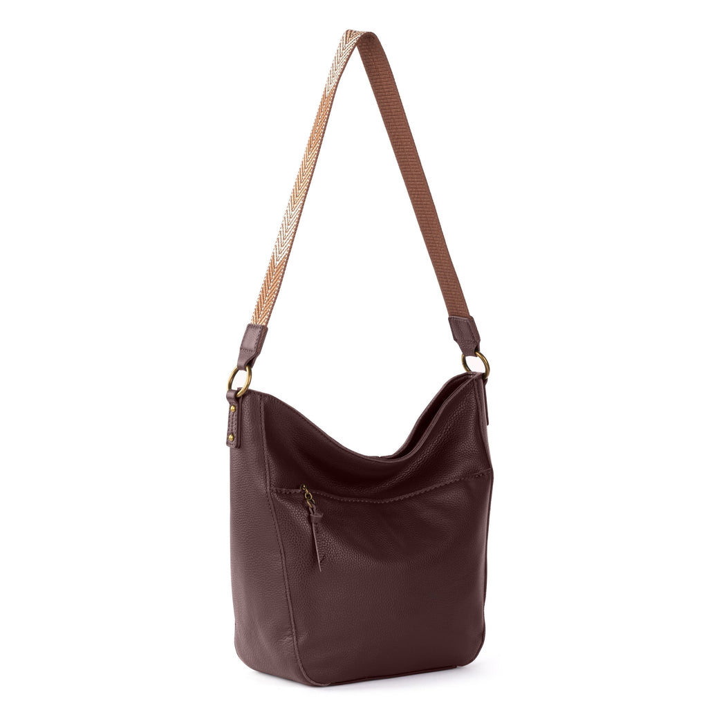The Sak Lucia Hobo - Leather - Mahogany