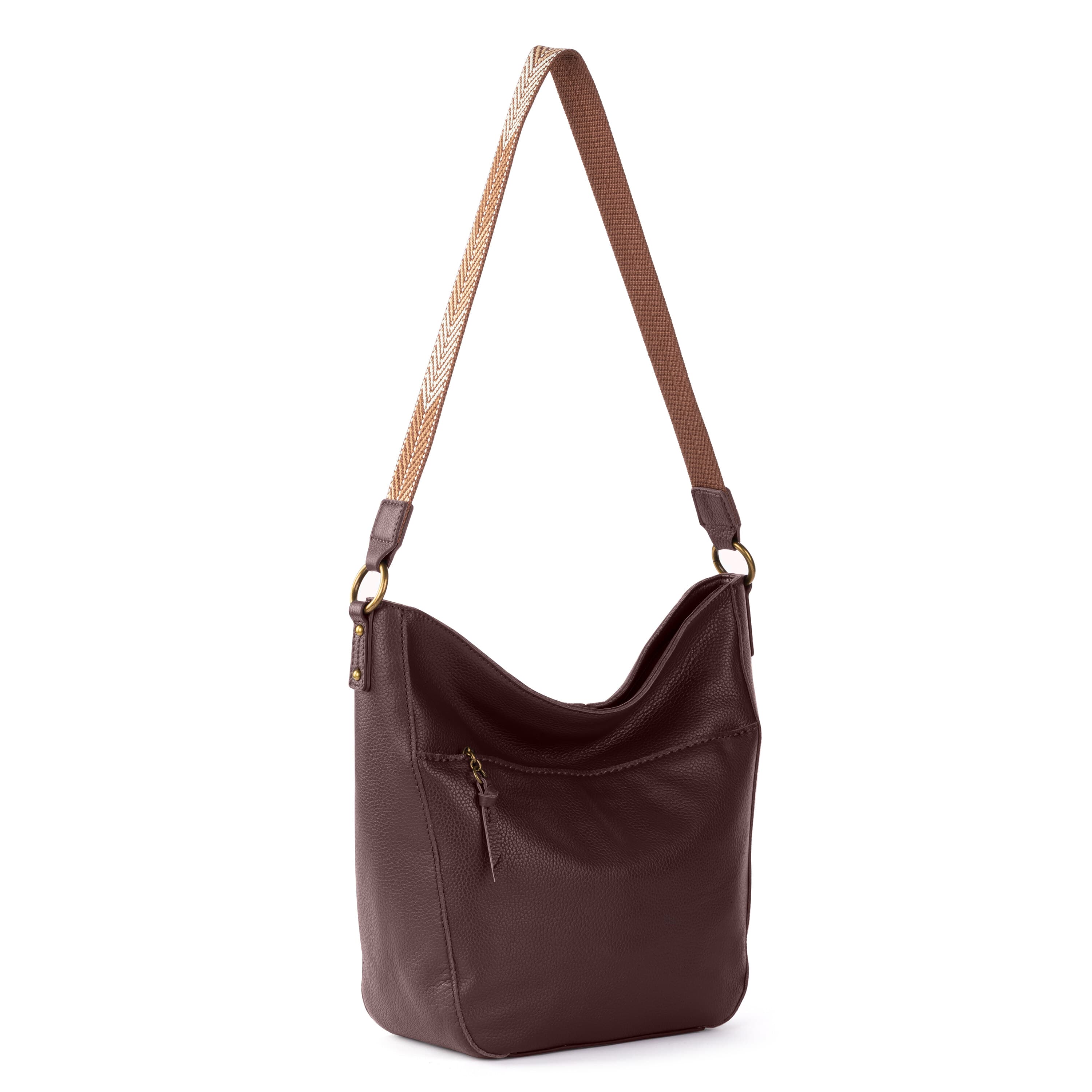 The Sak Lucia Hobo - Leather - Mahogany