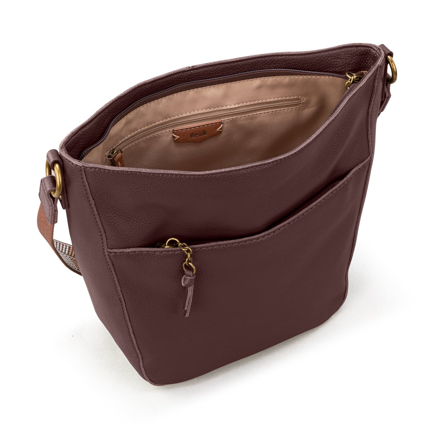 The Sak Lucia Hobo Leather - |Mahogany|