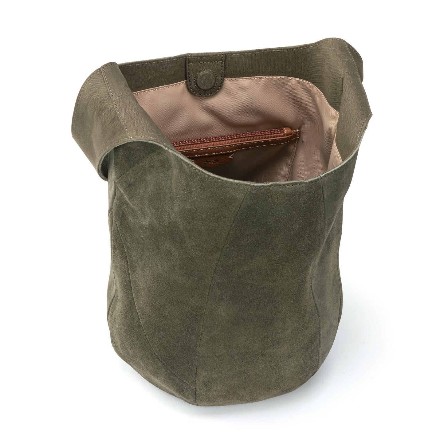 The Sak 120 Hobo Leather - |Moss Suede|