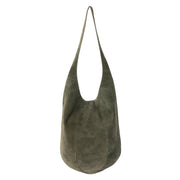 120 Hobo - Leather - Moss Suede