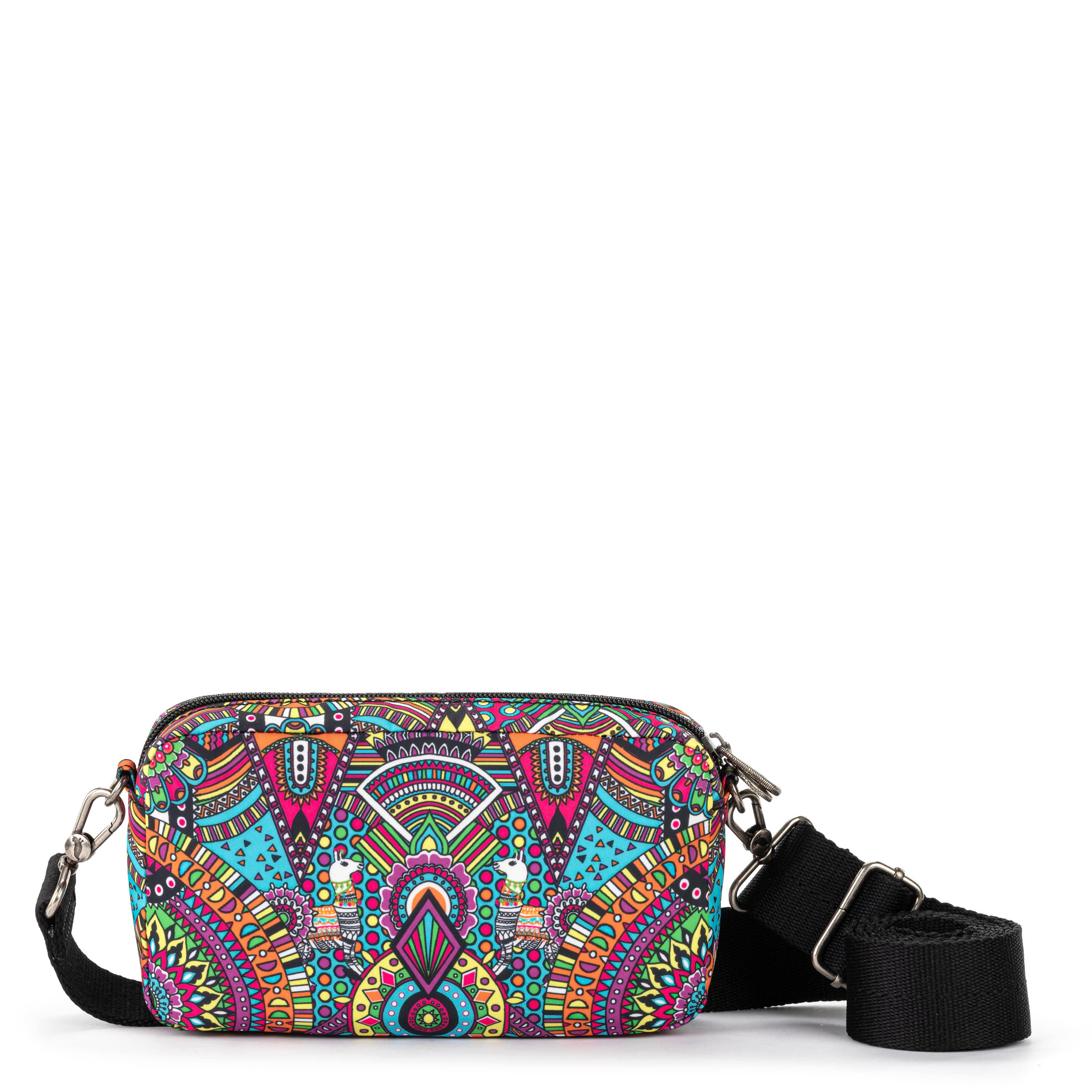 Sakroots Lodi Smartphone Crossbody - EcoTwill - Rainbow Wanderlust